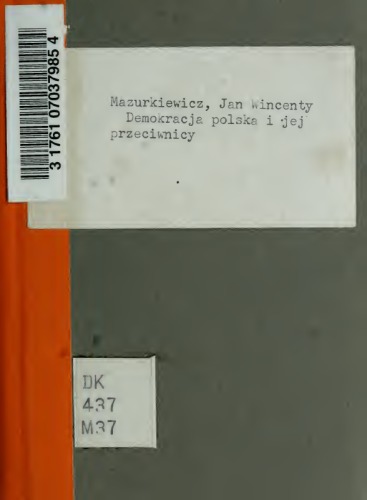 Demokracja polska i jej przeciwnicy