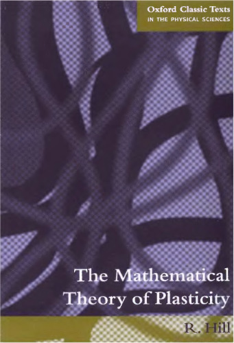 The mathematical theory of plasticity