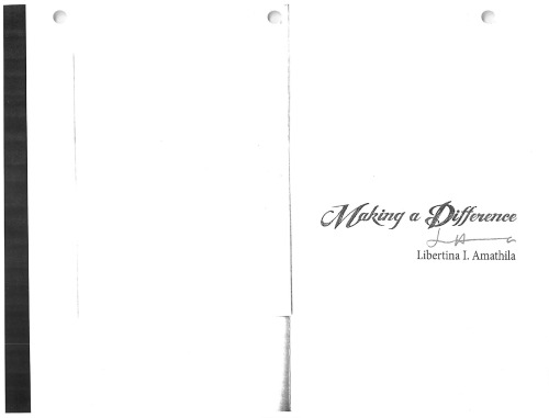 Making a Difference (Namibia)