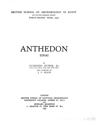 Anthedon, Sinai