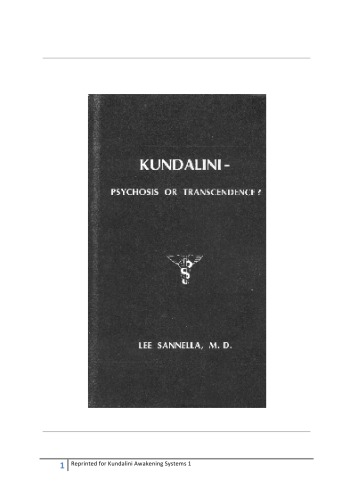 The Kundalini Experience