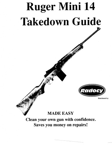 Ruger Mini 14 Takedown Guide