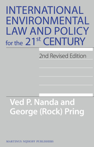 International Environmental Law and Policy for the 21st Century