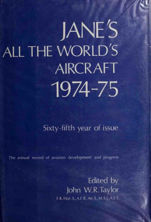 Jane’s All the World’s Aircraft 1974-75