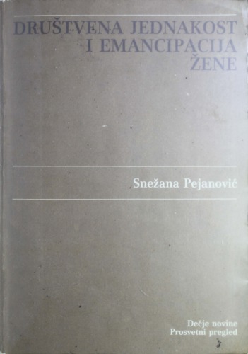 Društvena jednakost i emancipacija žena