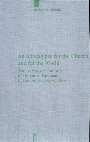 An Apocalypse for the Church and for the World: The Narrative Function of Universal Language in the Book of Revelation