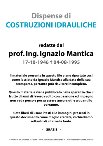 Costruzioni idrauliche