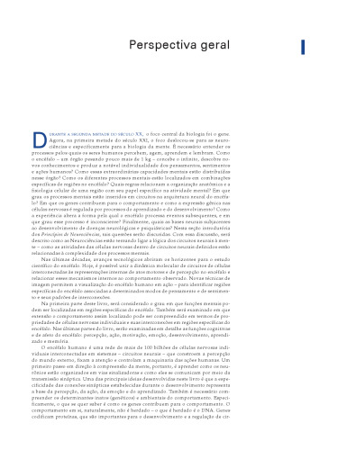 Principios de Neurociências - Resumo do Livro