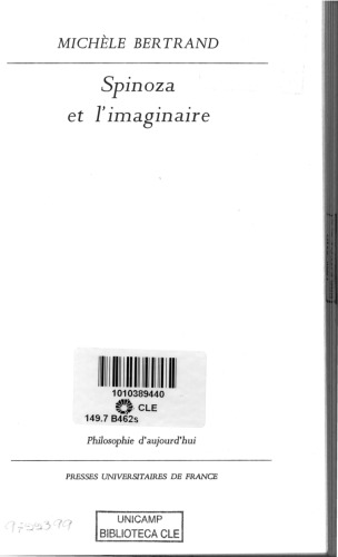 Spinoza et l'imaginaire