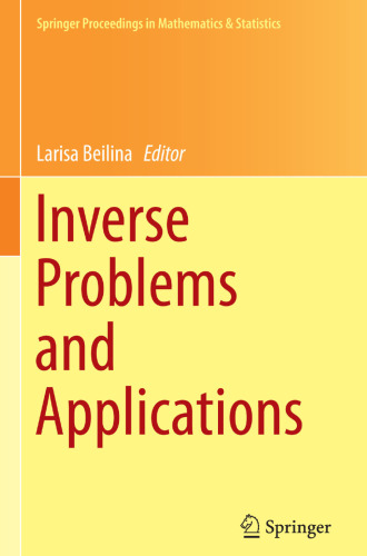 Inverse Problems and Applications