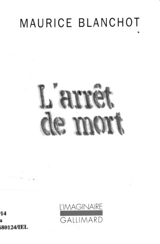 L'arrêt de mort