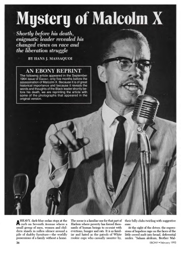 The Mystery of Malcolm X