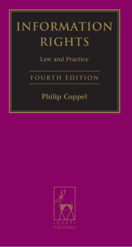 Information Rights: Law and Practice