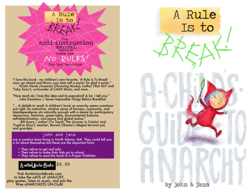 A Rule Is To Break: A Child's Guide to Anarchy