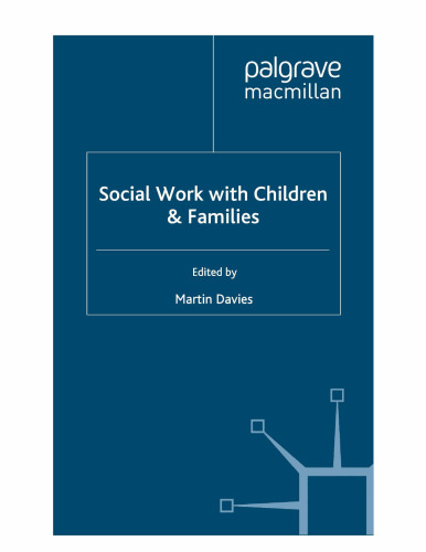 Social Work with Children and Families