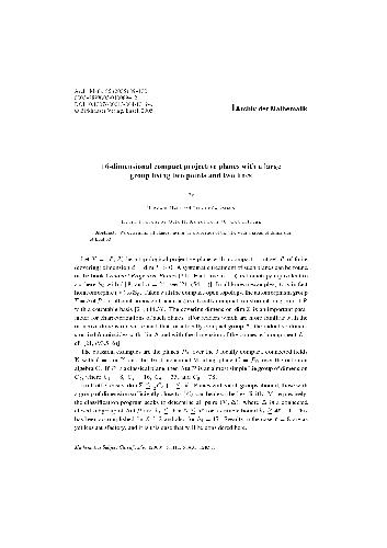 16-dimensional compact projective planes with a large group fixing two points and two lines