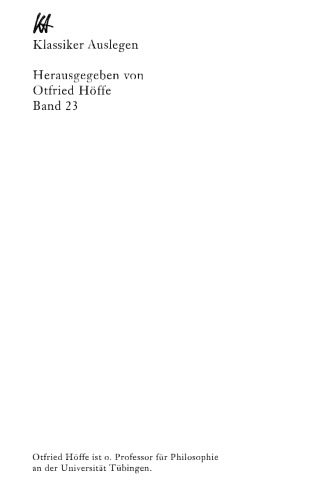 Aristoteles: Politik