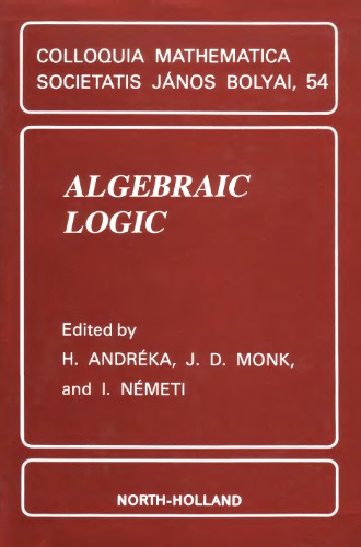 Algebraic Logic