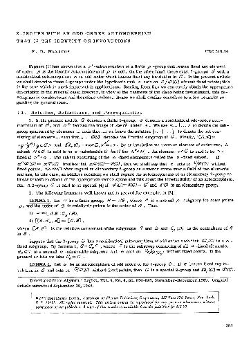 2-groups with an odd-order automorphism that is the identity on involutions
