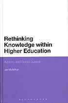 Rethinking knowledge within higher education : Adorno and social justice