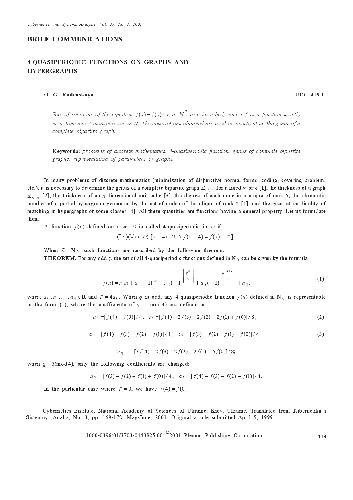 4-Quasiperiodic Functions on Graphs and Hypergraphs