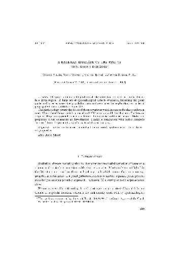 A Bayesian estimate of the risk of Tick-Borne deseases