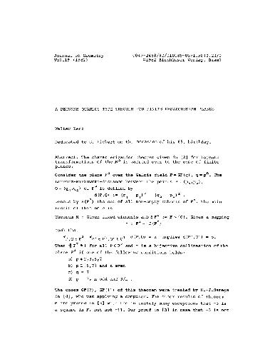 A Beckman-Quarles type theorem for finite desarguesian planes