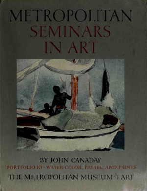 Metropolitan Seminars in Art. Portfolio 10 Techniques