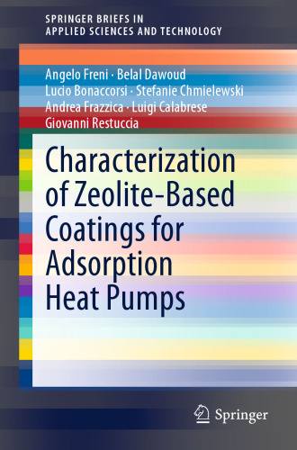 Characterization of Zeolite-Based Coatings for Adsorption Heat Pumps