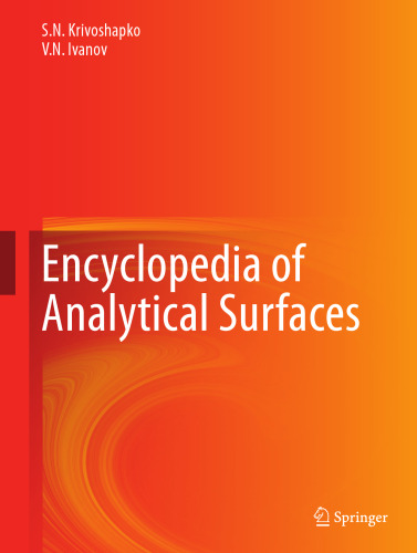 Encyclopedia of Analytical Surfaces