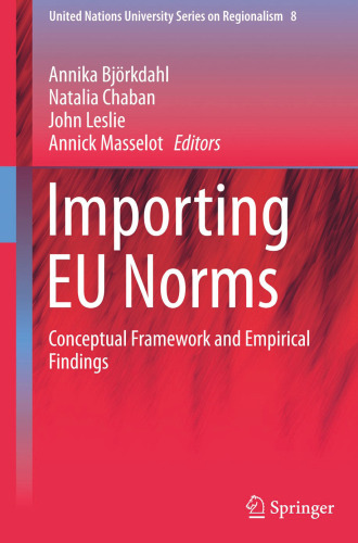 Importing EU Norms: Conceptual Framework and Empirical Findings