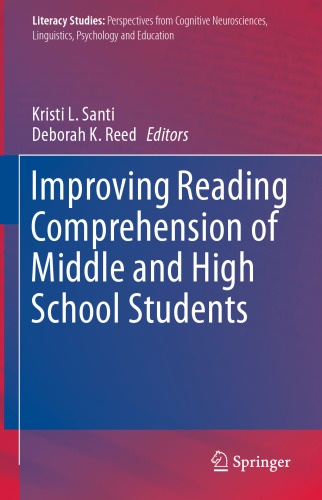 Improving Reading Comprehension of Middle and High School Students