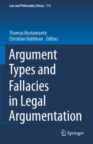 Argument Types and Fallacies in Legal Argumentation