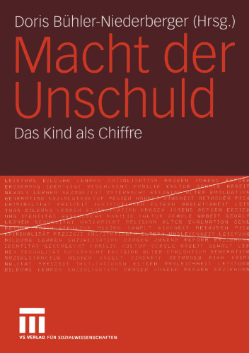 Macht der Unschuld: Das Kind als Chiffre