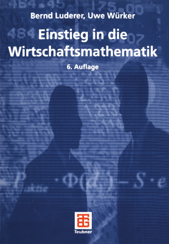 Einstieg in die Wirtschaftsmathematik