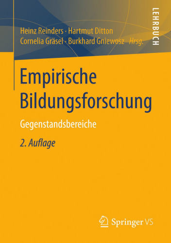 Empirische Bildungsforschung: Gegenstandsbereiche