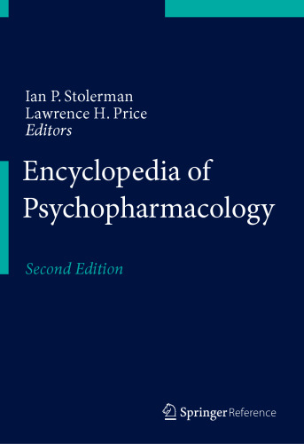 Encyclopedia of Psychopharmacology
