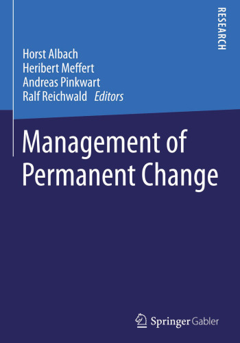 Management of Permanent Change