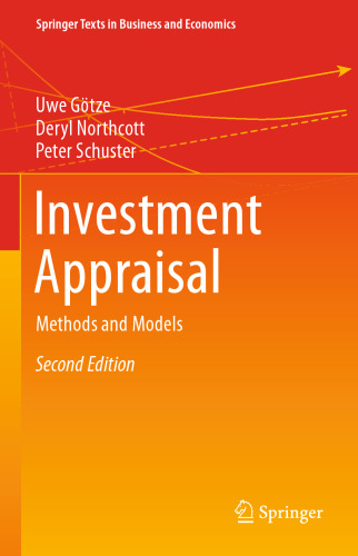 Investment Appraisal: Methods and Models