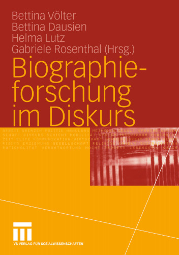 Biographieforschung im Diskurs
