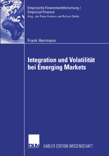 Integration und Volatilität bei Emerging Markets