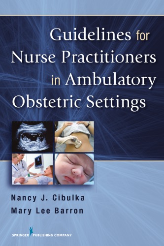 Guidelines for Nurse Practitioners in Ambulatory Obstetric Setti