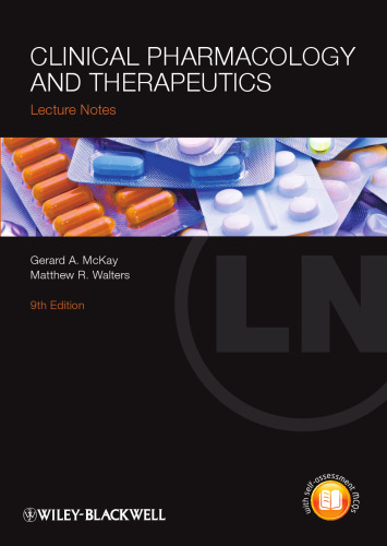 Lecture Notes: Clinical Pharmacology and Therapeutics