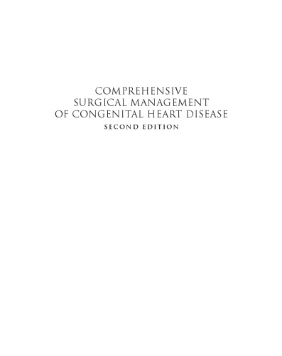 Comprehensive surgical management of congenital heart disease