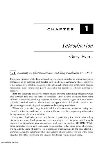 A Handbook of Bioanalysis and Drug Metabolism