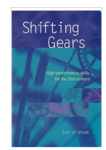 Shifting gears : high-performance skills for New Zealand in the 21st century
