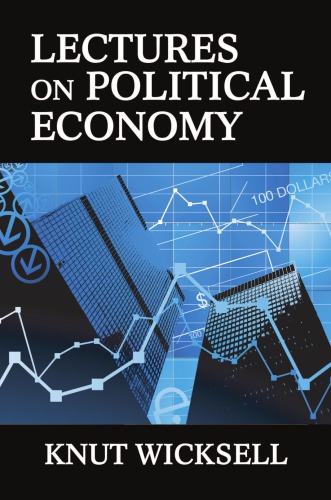 Lectures on Political Economy