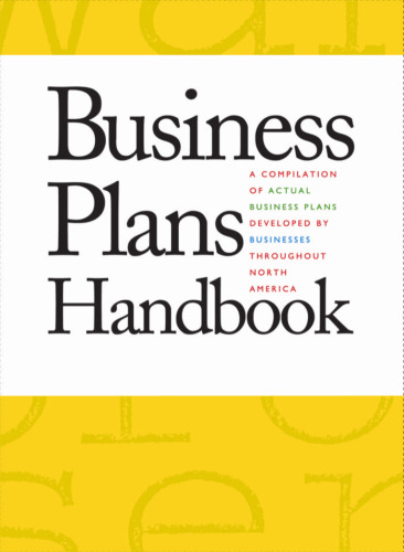 Business Plans Handbook