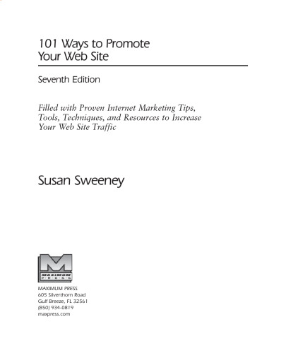 101 Ways to Promote Your Web Site