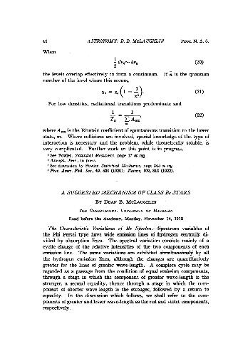 A Suggested Mechanism of Class Be Stars